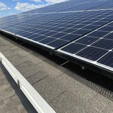 Solar-panel-cleaning-and-bird-block-install 1